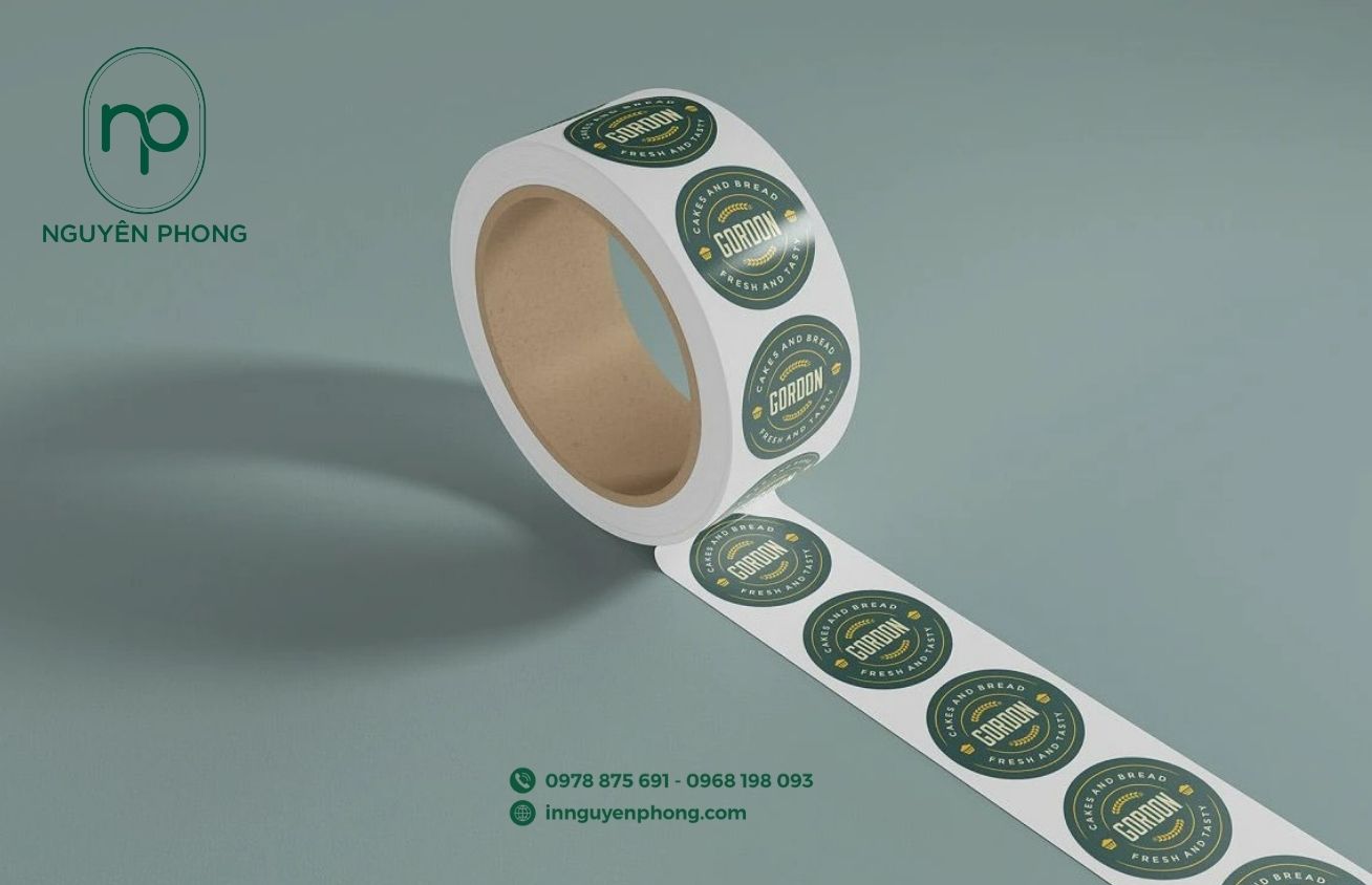 Mẫu decal cuộn cán bóng